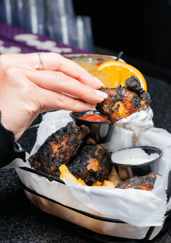 late night menu wings